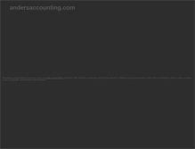 Tablet Screenshot of andersaccounting.com